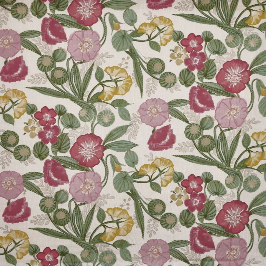 Prestigious Textiles Fleur Lucienne Meringue Fabric
