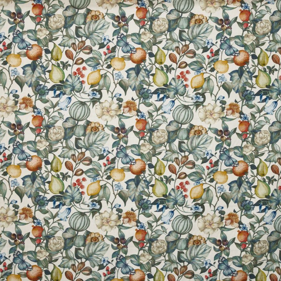 Prestigious Textiles Fleur Clemence Chambray Fabric