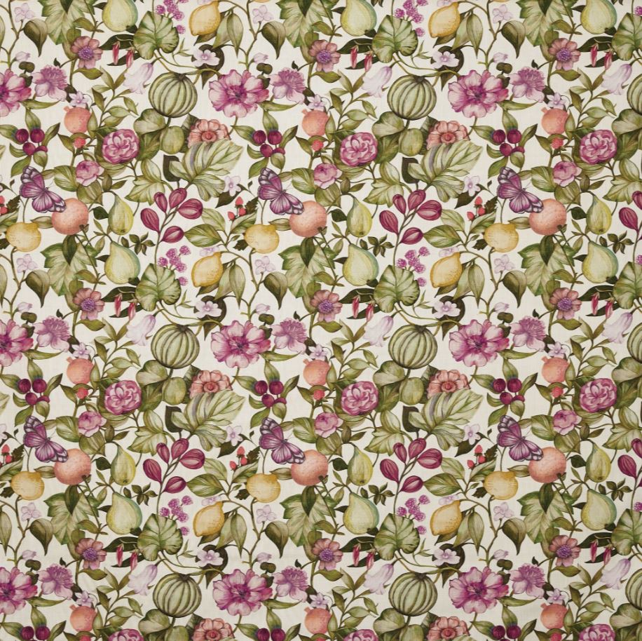 Prestigious Textiles Fleur Clemence Wisteria Fabric