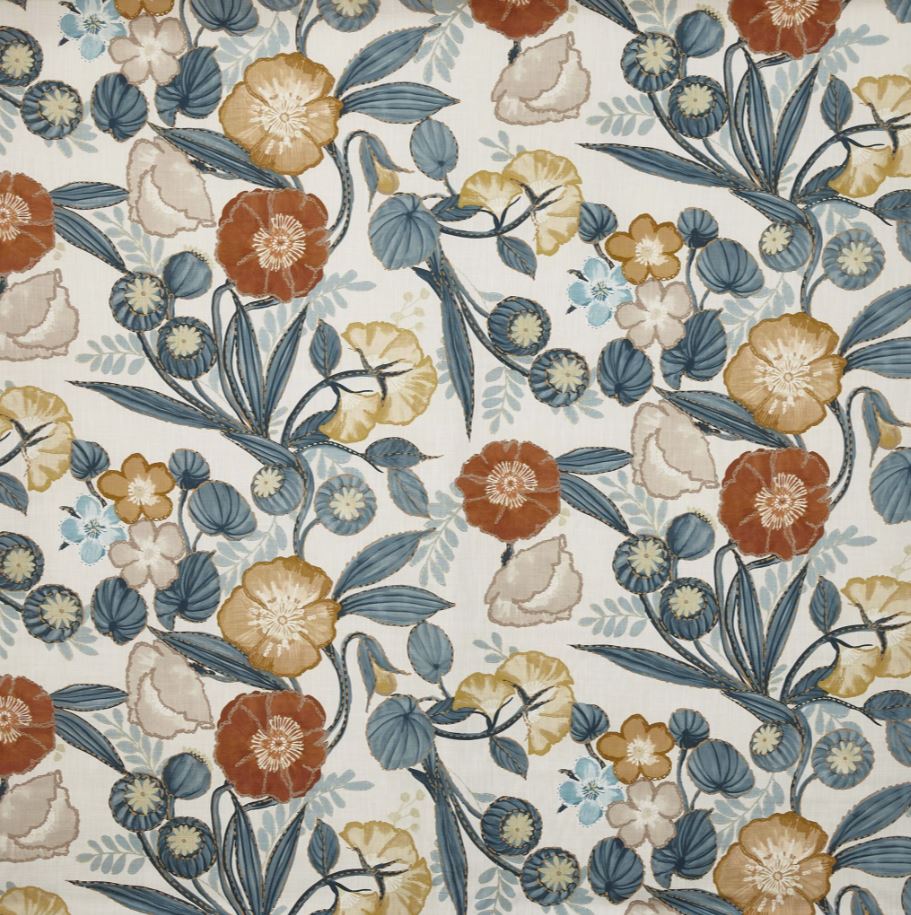 Prestigious Textiles Fleur Lucienne Chambray Fabric