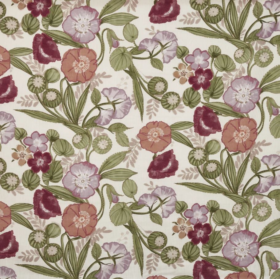 Prestigious Textiles Fleur Lucienne Wisteria Fabric