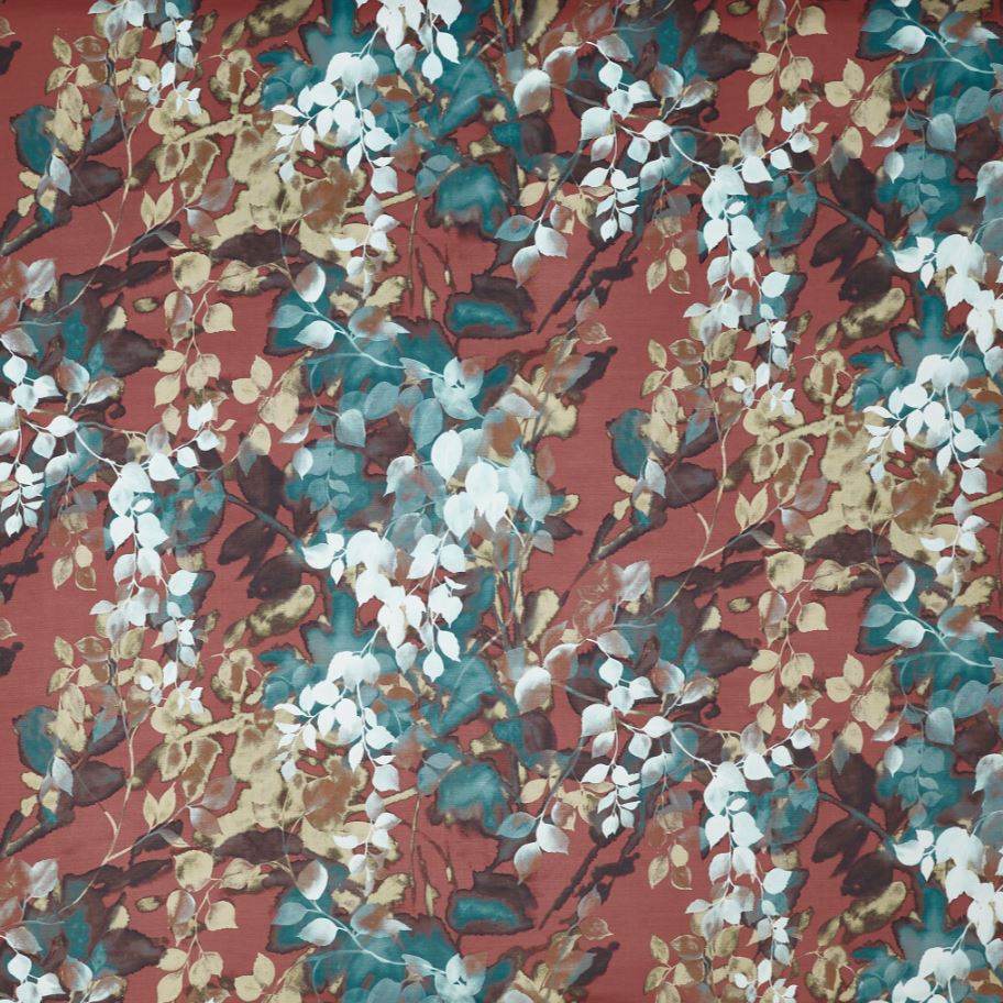 Prestigious Textiles Winter Garden Fantasy Copper Fabric