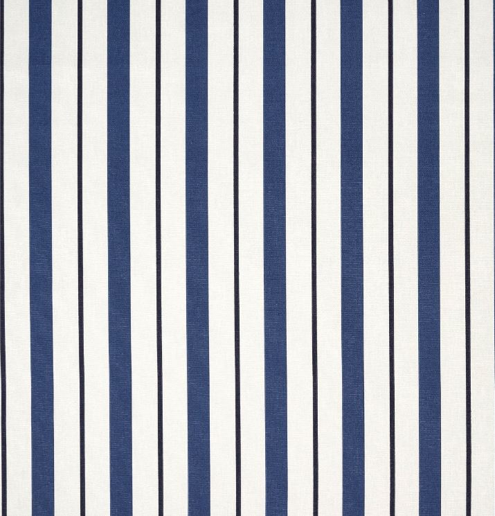 Fryetts Coast Seaton Stripe Navy Fabric