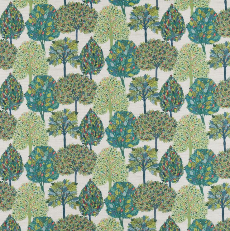 Porter & Stone Arboretum Arbre Carnival Fabric