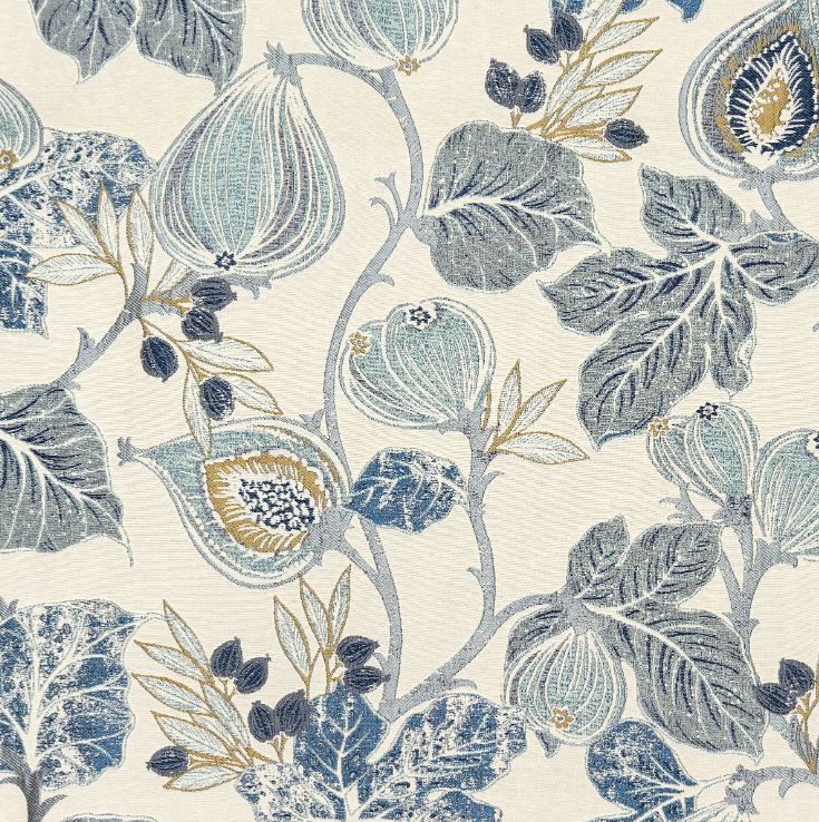 Porter & Stone Arezzo Chianti Indigo Fabric