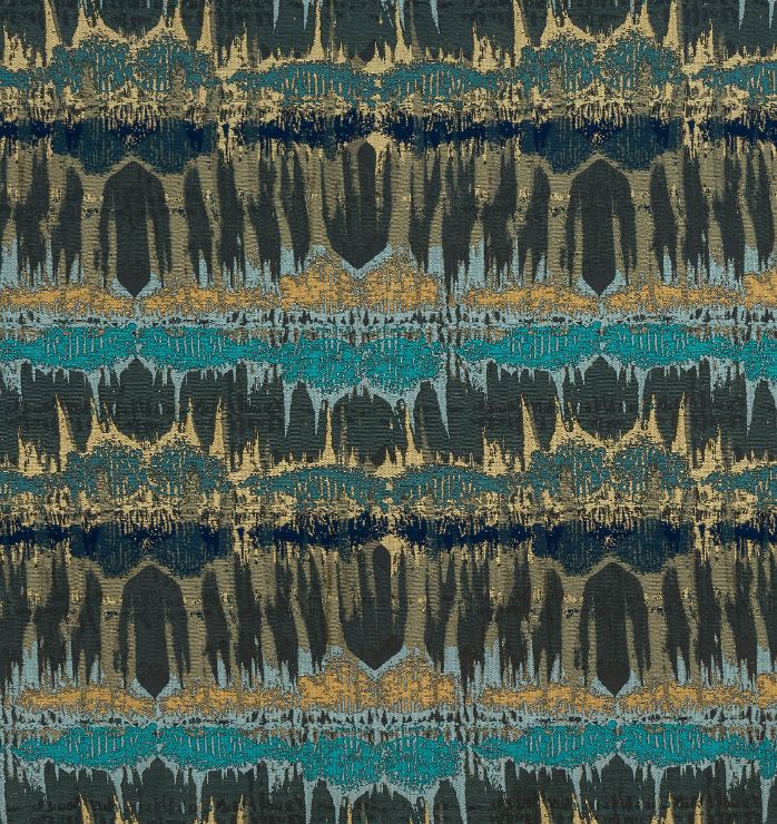 Porter & Stone Elements Inca Teal Fabric