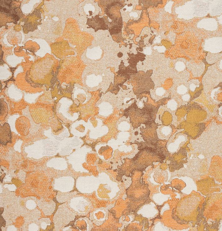 Porter & Stone Elements Laverne Burnt Orange Fabric