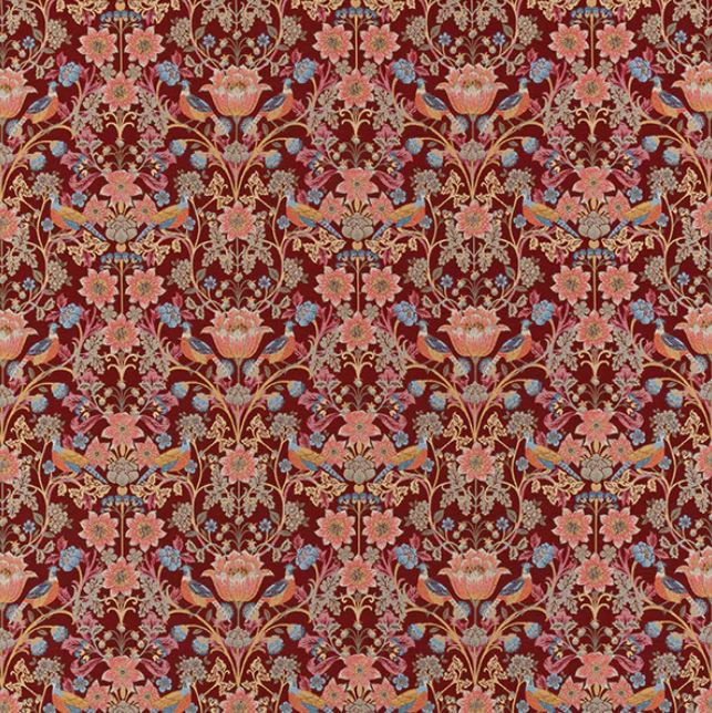 Porter & Stone Holcombe Holcombe Rosso Fabric