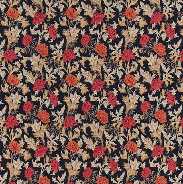 Porter & Stone Holcombe Summerseat Midnight Fabric