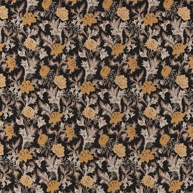 Porter & Stone Holcombe Summerseat Noir Fabric