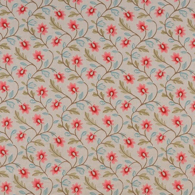Porter & Stone Northcott Brookland Rouge Fabric