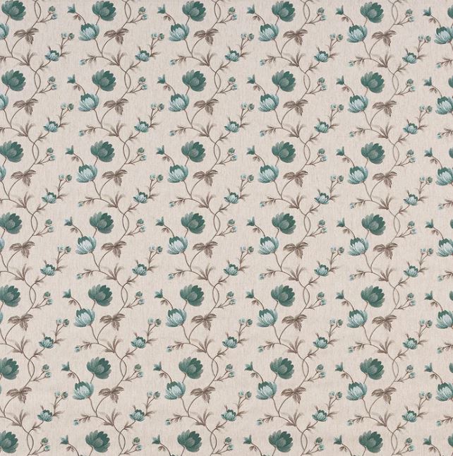 Porter & Stone Northcott Midhurst Teal Fabric
