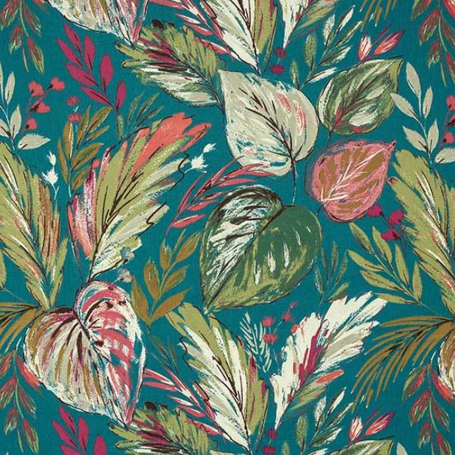 Porter & Stone Majorelle St Barts Teal Fabric