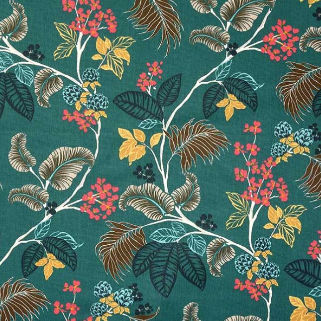 Porter & Stone Majorelle St Lucia Jade Fabric