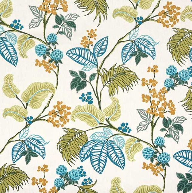Porter & Stone Majorelle St Lucia Lagoon Fabric