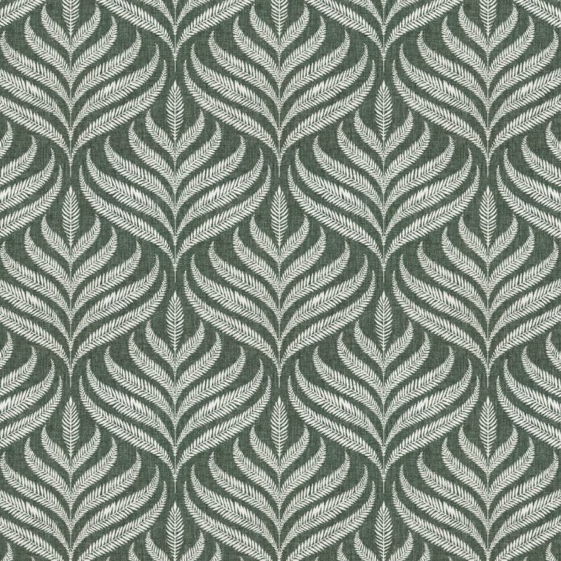 Belfield Ashfield Fenella Forest Green Fabric
