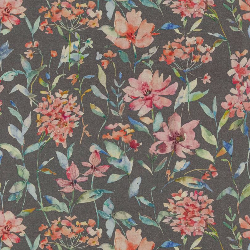 Belfield Chartwell Claremont Slate Fabric
