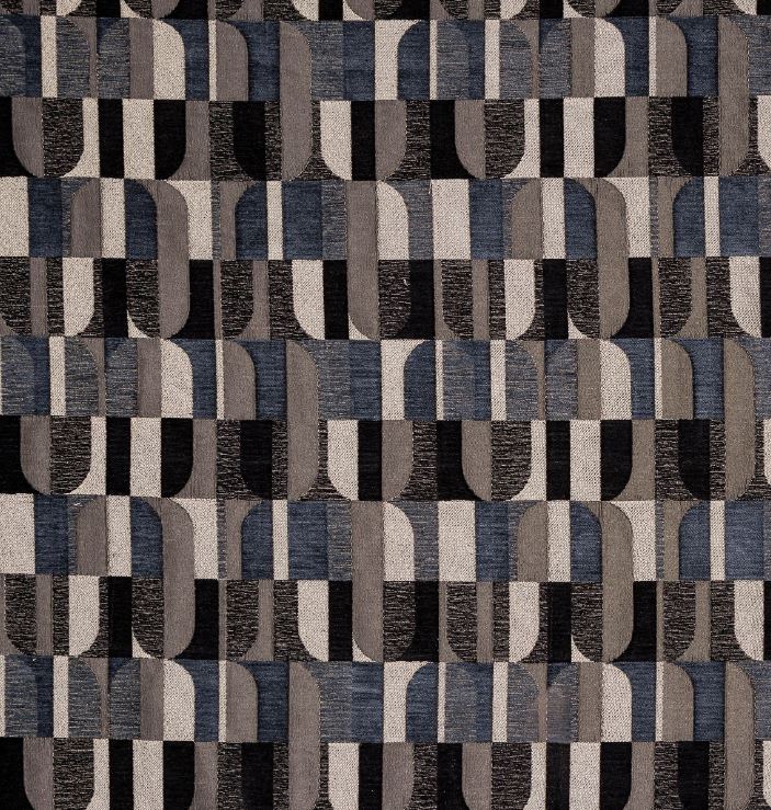 Porter & Stone Magma Cordoba Indigo Fabric