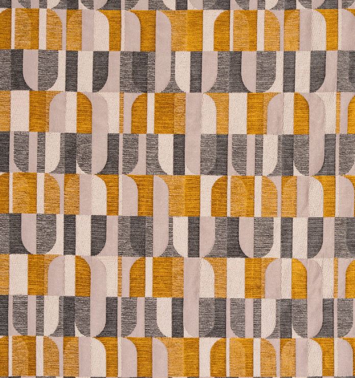 Porter & Stone Magma Cordoba Ochre Fabric