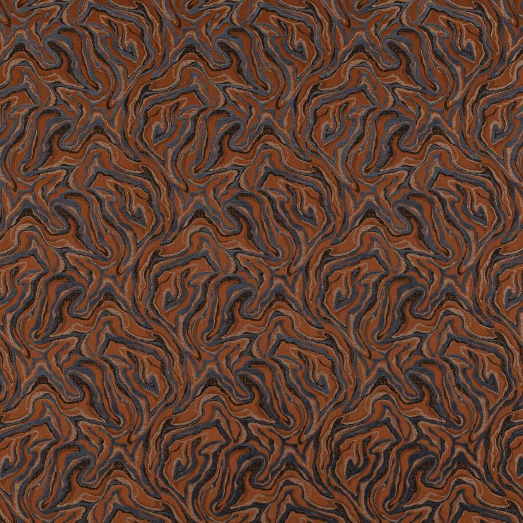 Porter & Stone Magma Magma Copper Fabric