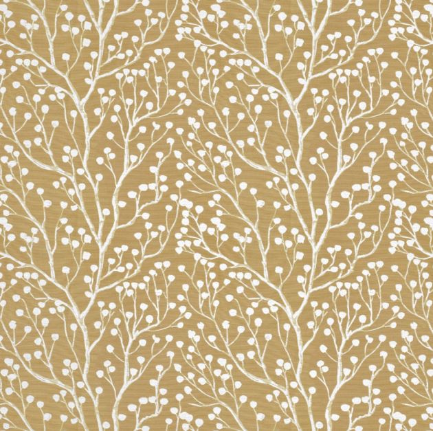 Belfield Woodland Walton Ochre Fabric