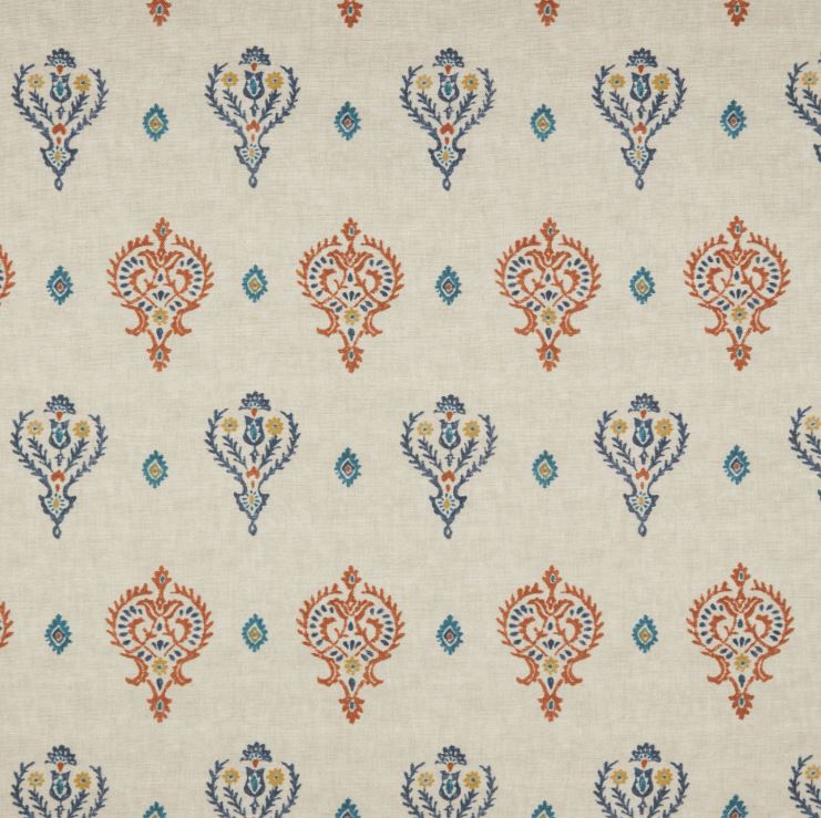 ILIV Jaipuri Saffra Henna Fabric