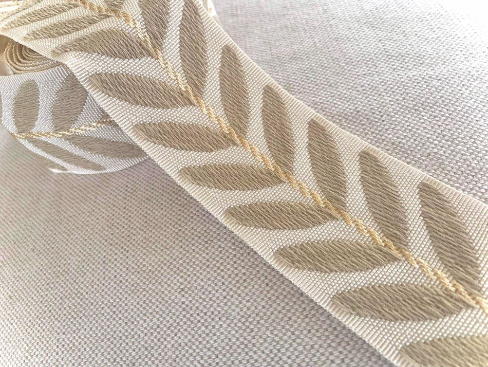 Copper Fox Botanical Braid Trimming Nutmeg