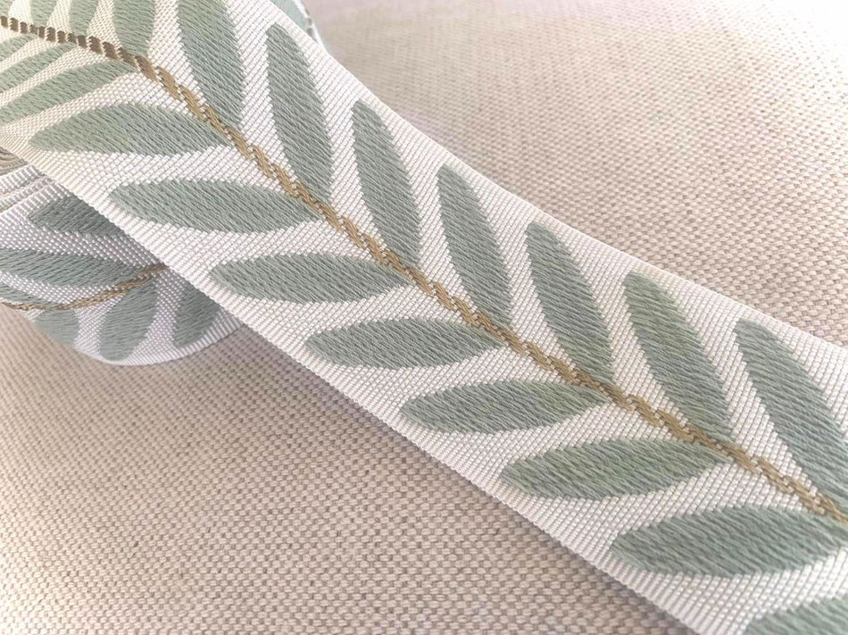 Copper Fox Botanical Braid Trimming Celery