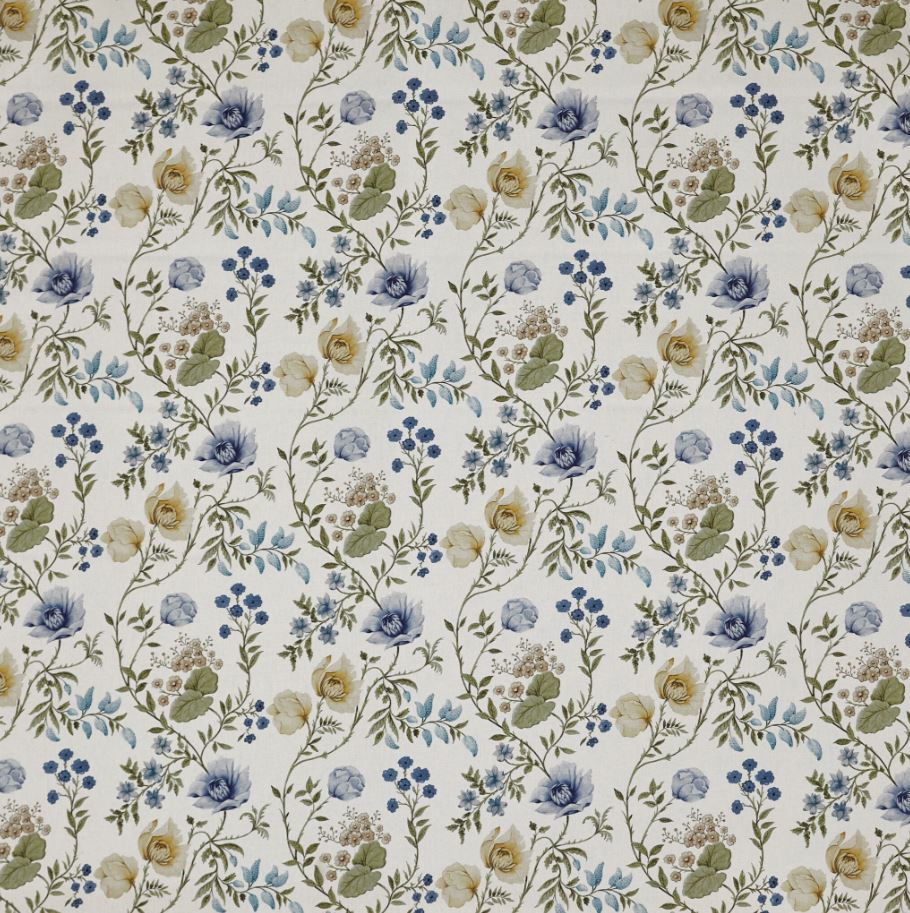 Prestigious Textiles Sutton Park Longmoor Cornflower Fabric