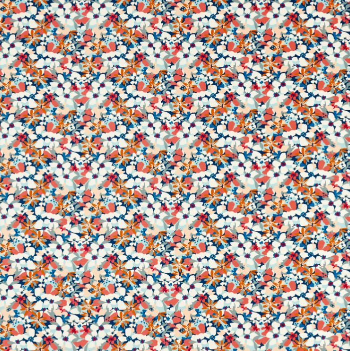 Studio G Montage II Clementine Midnight/Spice Fabric