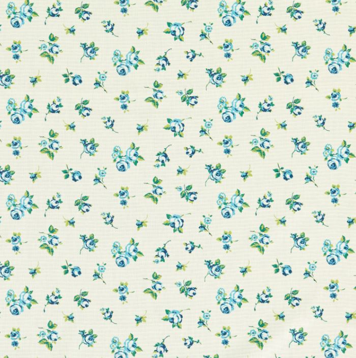 Studio G Montage II Rosebud Cobalt Fabric
