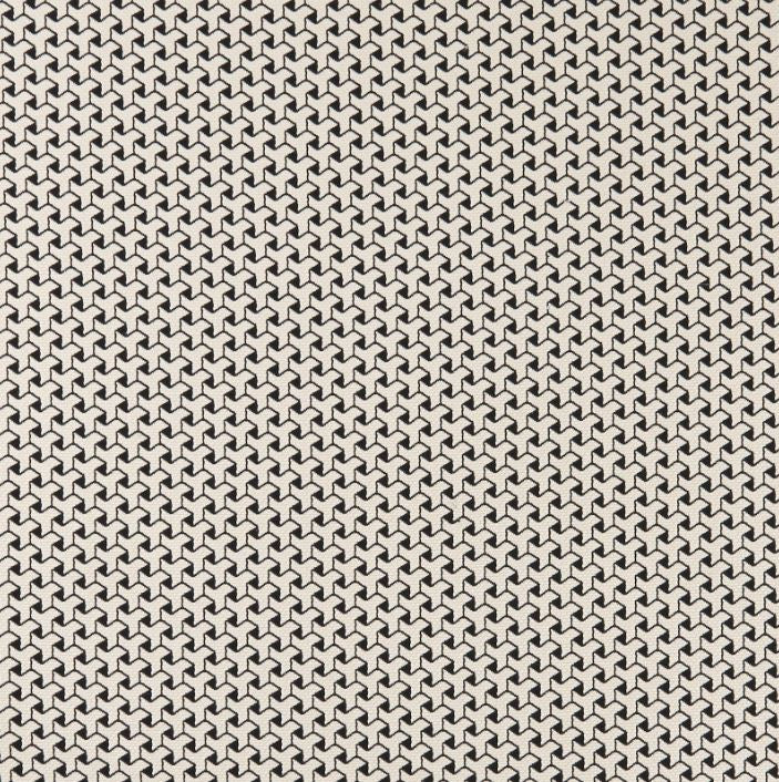 Clarke & Clarke Metropolitan Albi Noir Fabric