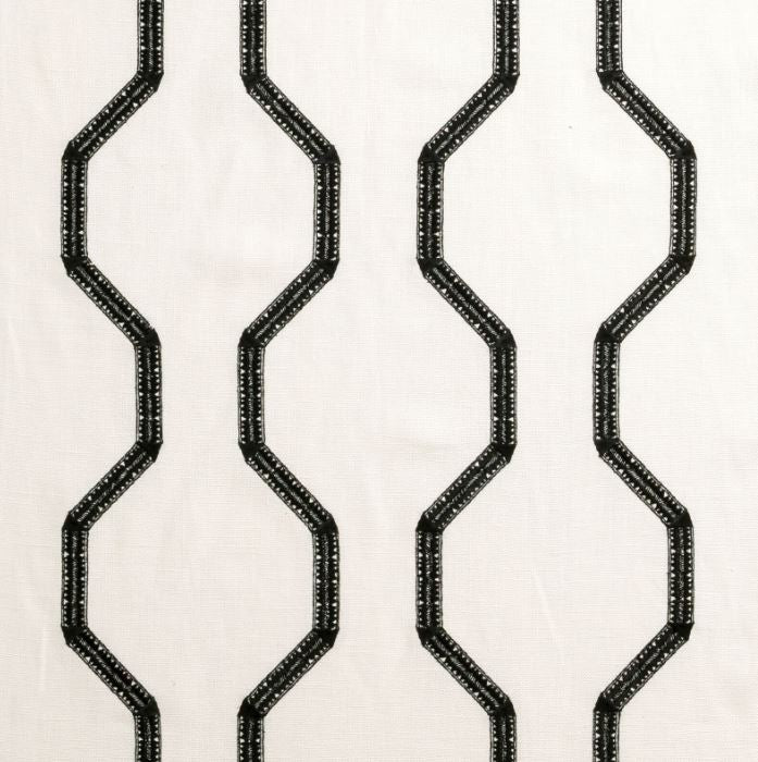 Clarke & Clarke Metropolitan Asra Noir Fabric