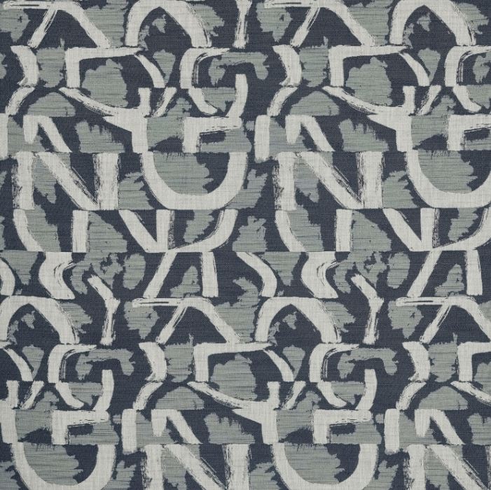 Clarke & Clarke Metropolitan Piero Ink Fabric