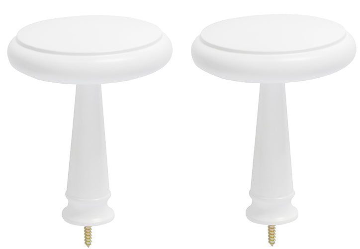 Jones Shore Wooden Holdback, White