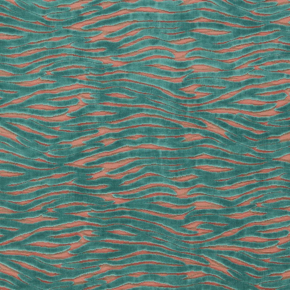 Emma J Shipley Mythica Wildstripe Tropic Fabric