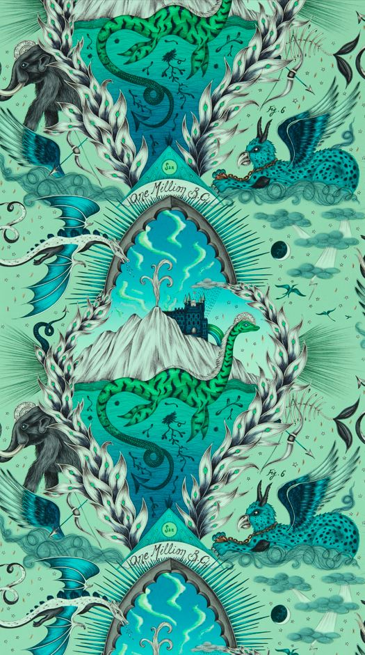 Emma J Shipley Mythica Highlandia Sage Wallpaper