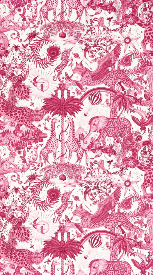 Emma J Shipley Mythica Paradise Lost Berry Wallpaper