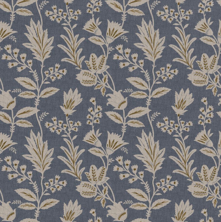 Ashley Wilde Toulouse Caravelle Ink Fabric