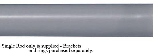 Cameron Fuller 12mm Metal Cafe Rod only Slate