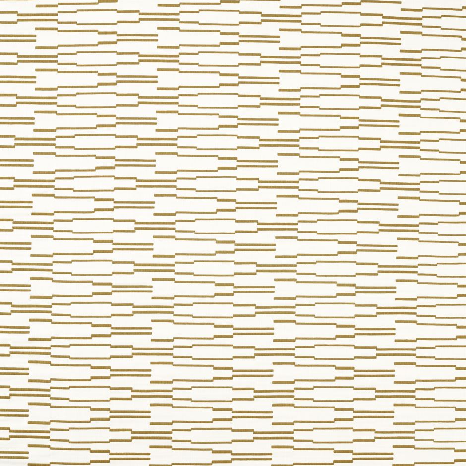 Harlequin Kasuri Juniper Frost/Ochre Fabric