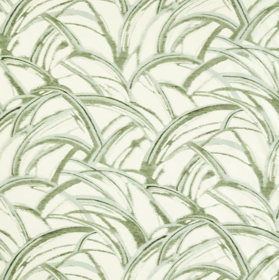 Harlequin Kasuri Kimono Seaglass/Evergreen Fabric