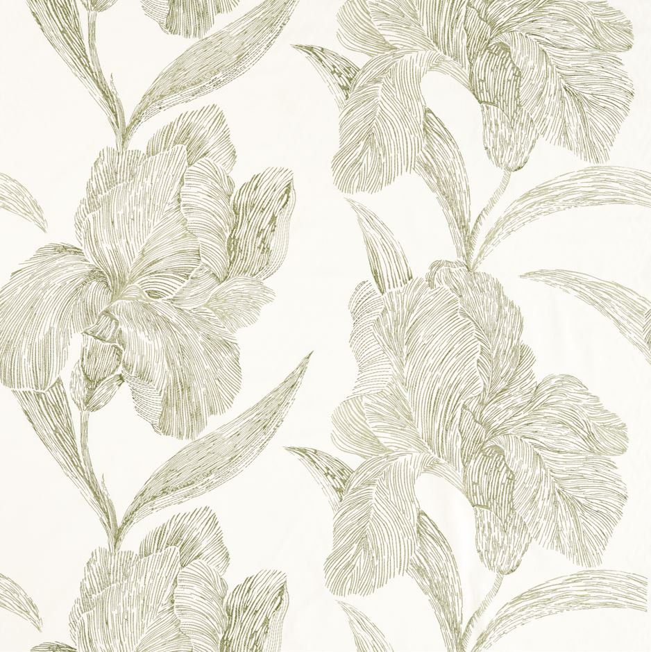 Harlequin Kasuri Onsen Sage Green Fabric