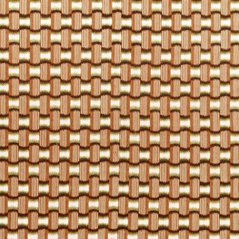 Harlequin x Henry Holland Ikigai Terracotta Fabric