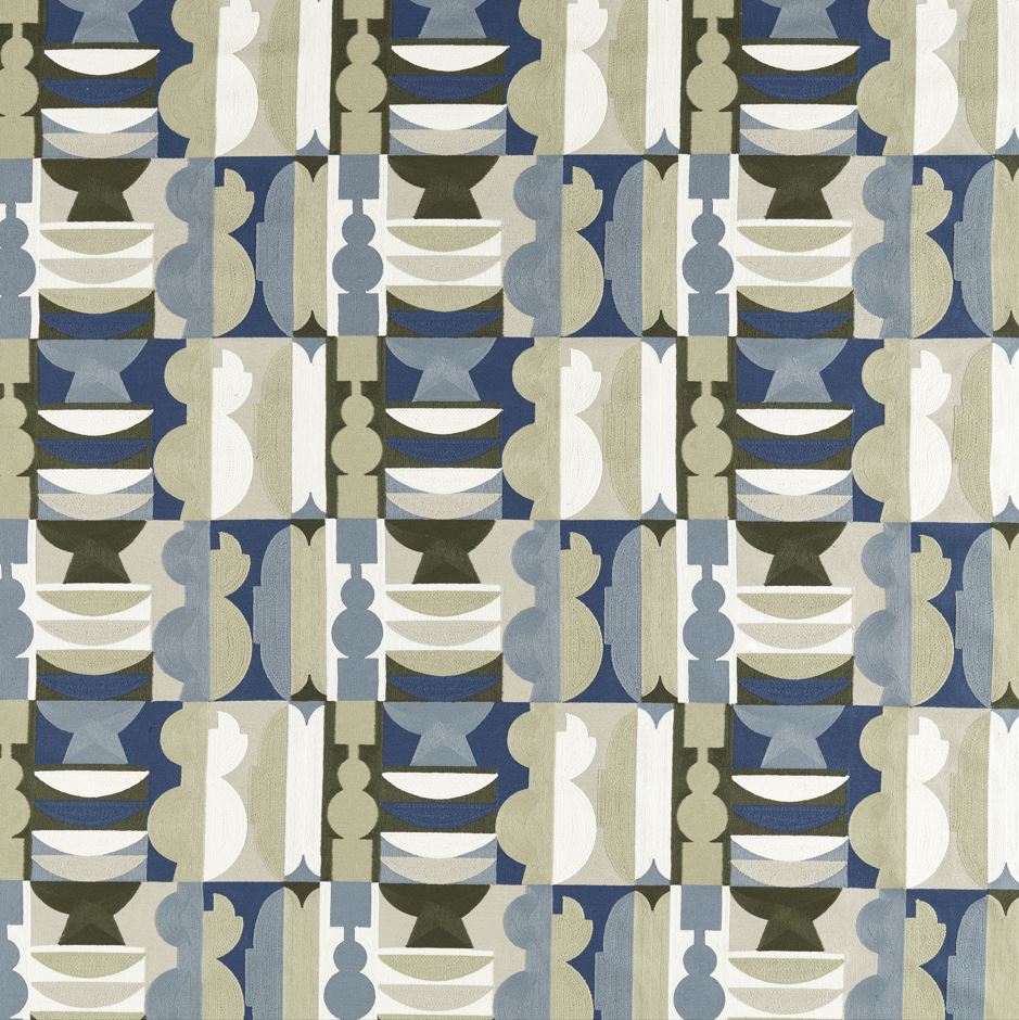 Harlequin x Henry Holland Potshop Atlantic/Neptune Green Fabric
