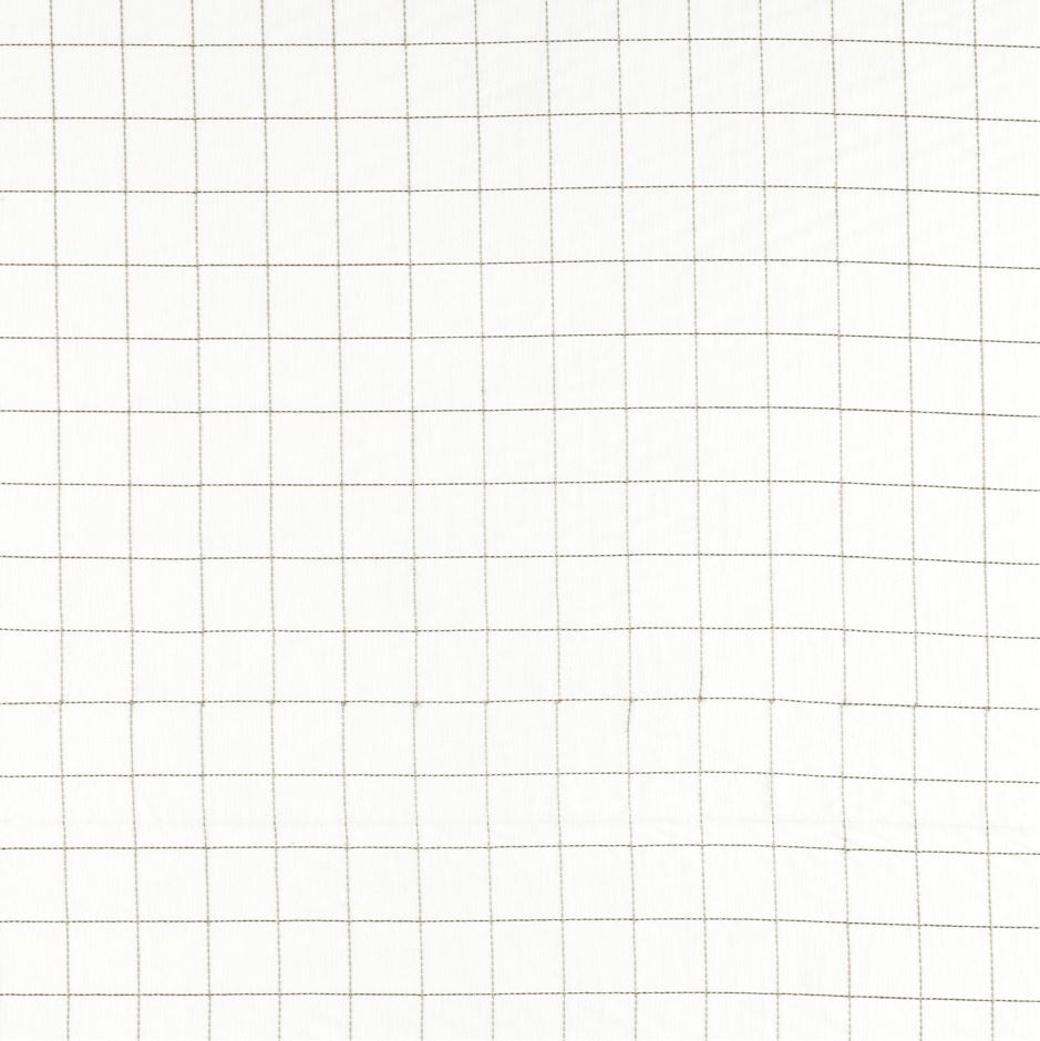 Harlequin x Henry Holland Blenets Check Sheer Chocolate Fabric