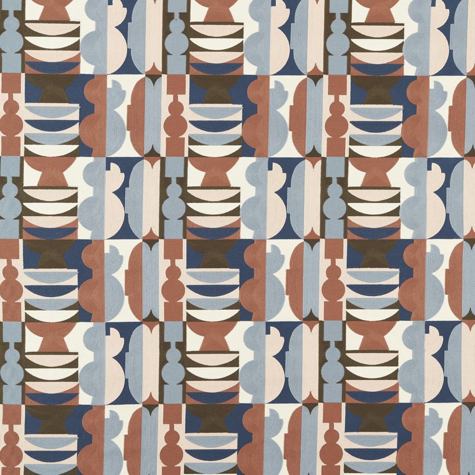 Harlequin x Henry Holland Potshop Rose/Pacific Fabric