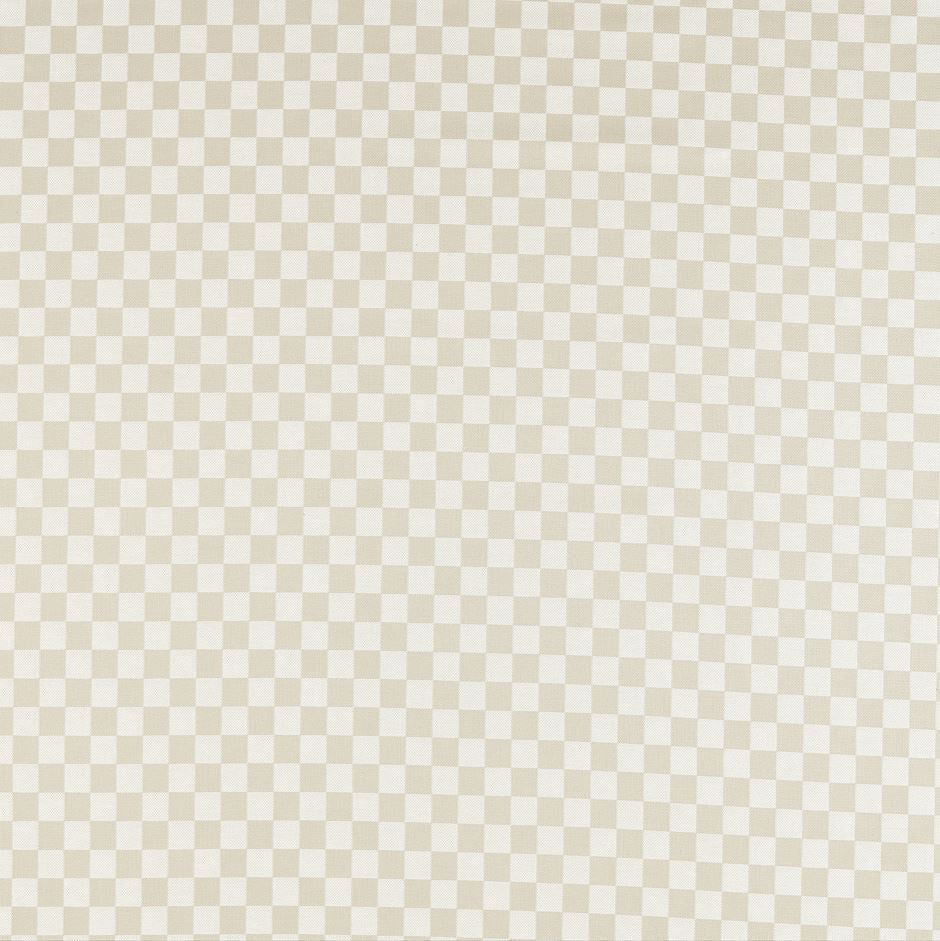 Harlequin x Henry Holland Weaves Blenets Check Mini Oatmeal Fabric