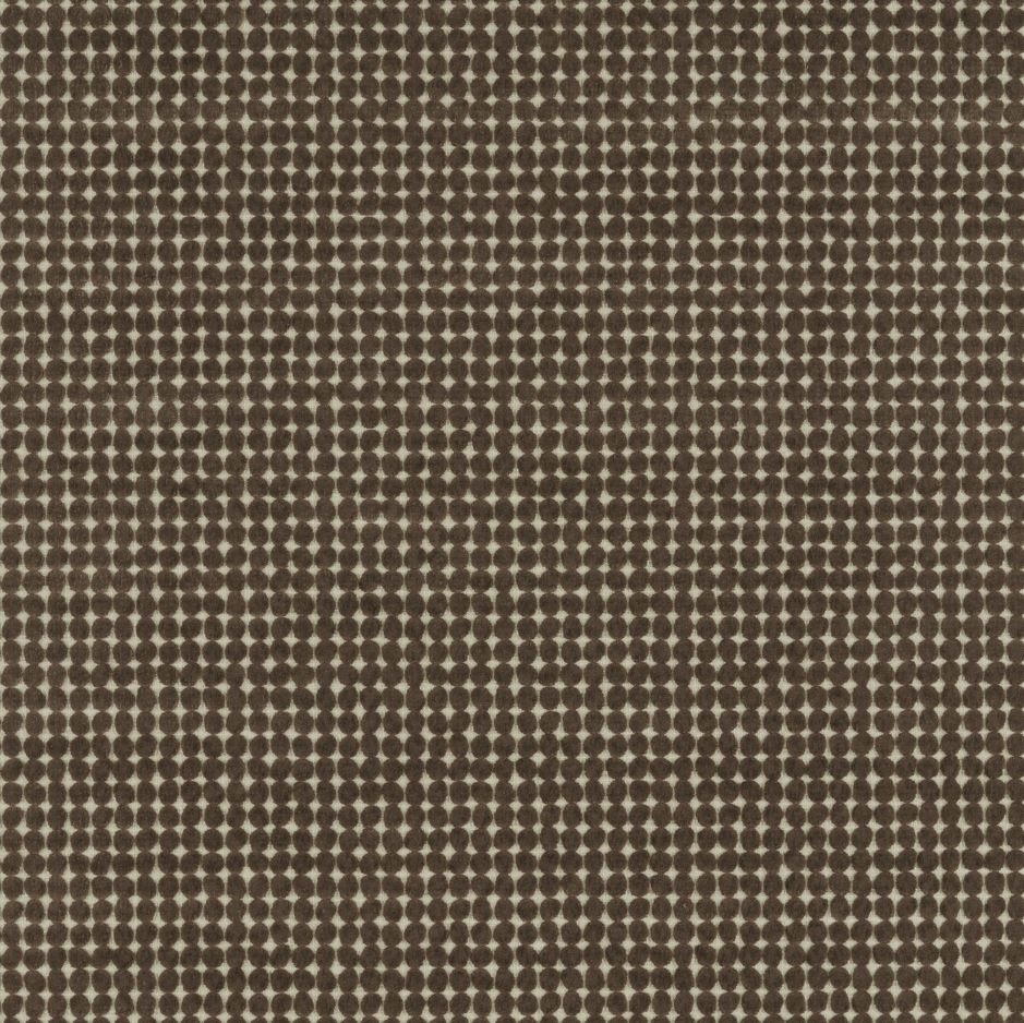Harlequin x Henry Holland Weaves Loopy Spot Chocolate Fabric