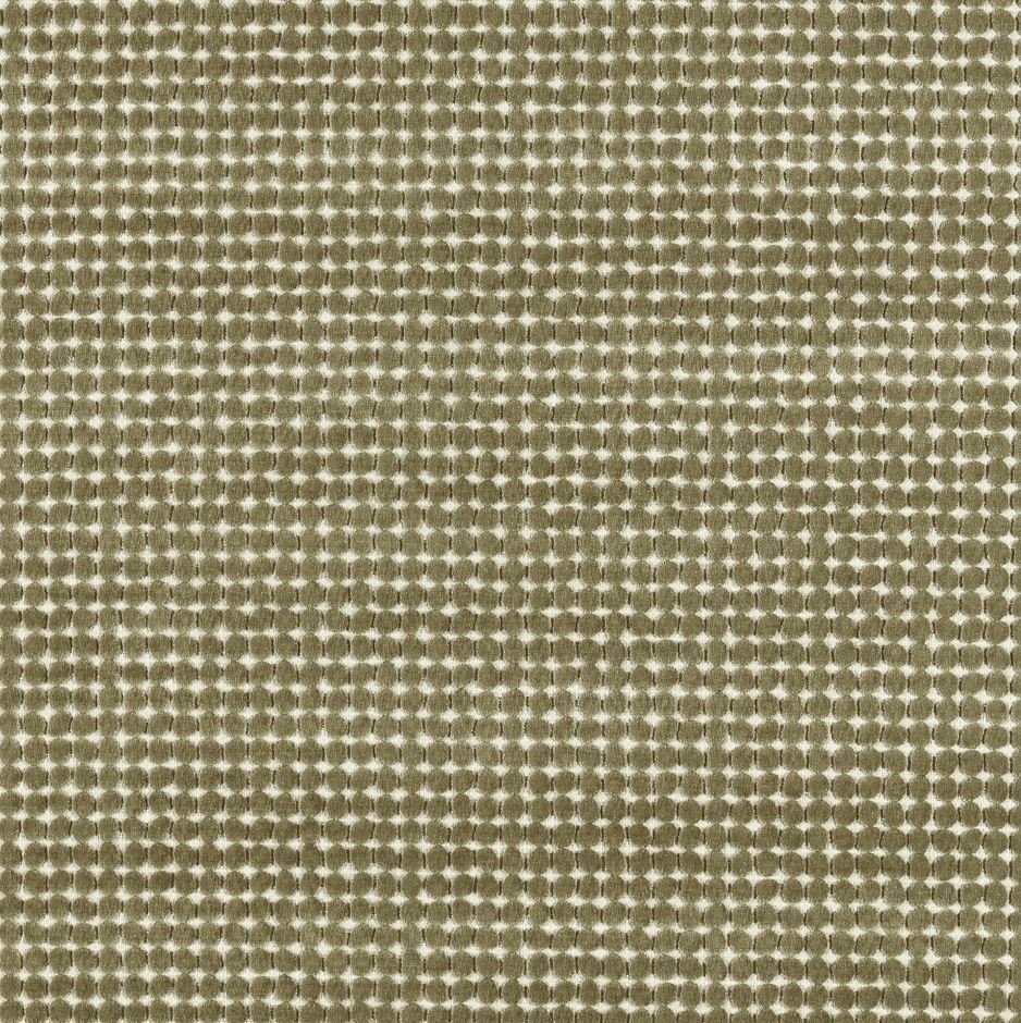 Harlequin x Henry Holland Weaves Loopy Spot Moss Fabric